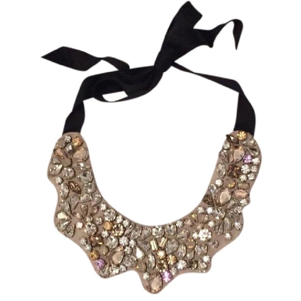 jcrew collection bib necklace